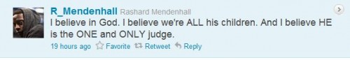 Rashard Mendenhall - Tweet #3 Rashard Mendenhall - Tweet #3
