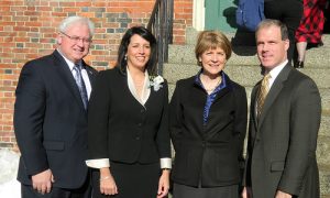 Mayor Kim Driscoll (Second From Left) - photo by Martha Coakley Mayor Kim Driscoll (Second From Left) - photo by Martha Coakley