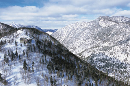 Chic Choc Mountain Lodge in Quebec Canada